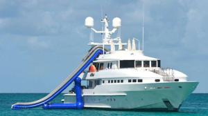 Quality Ocean Floating Spots Games, Inflatable Water Slides For Yacht wholesale