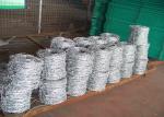 Safety Fence 1.6mm Galvanized Barbed Wire Livestock Fence Panels