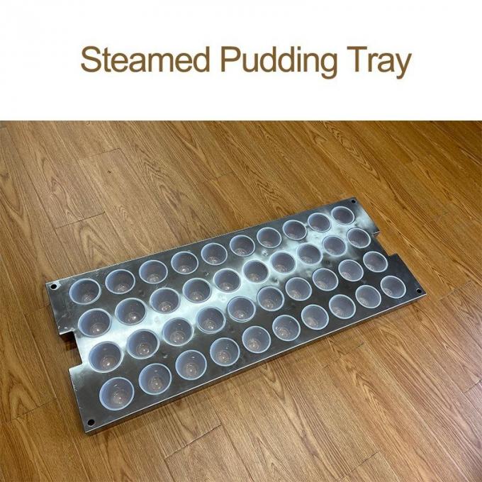RK Bakeware China Foodservice NSF Auto Bake Serpentine Oven Use Stainless Steel Steamed Pudding Tray 0