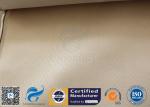 Brown Color Heavy Duty 1472 ℉ Fiberglass High Silica Fabric 0.7mm Thickness