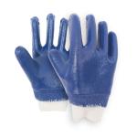 Fully Coated Blue Nitrile Chemical Resistant Gloves Customized Thermal Work
