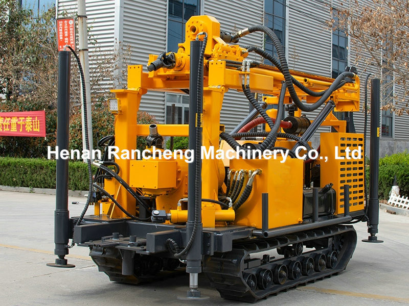 280m Depth Rock Drilling Machine Air DTH Water Well Bore Hole Drilling Rig