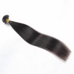 Pre Bonded Italian Full Cuticles Human Hair Silky Straight No Fiber