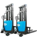 Stand Behind Semi Electric Hand Stack 2000kg Hydraulic Efficient