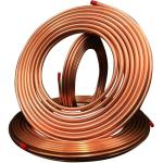 99.99% Purity Copper Pipe Tubing Pancake Refrigeration Insulated 22mm Copper