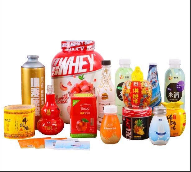 Custom Printed Shrink Sleeve Labels Free Design Full Guarantee