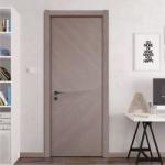 ISO9001 Solid Teak Composite MDF Wood Doors For Apartment