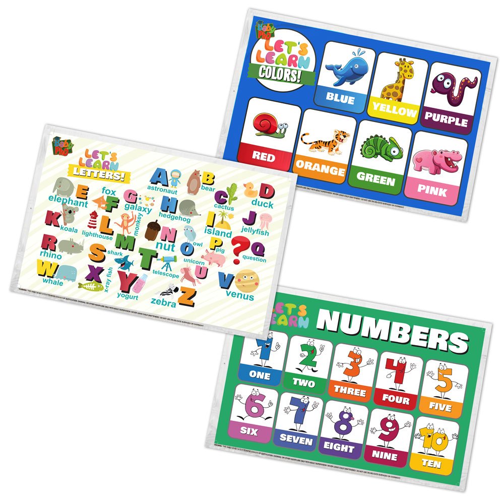 Eco Friendly Disposable Kids Placemats for Table Top