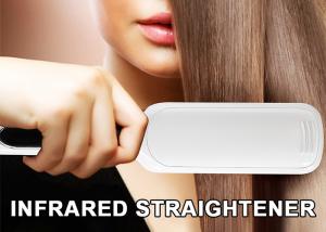 Quality 240V 60Hz Infrared Hair Straightener , 35W Wide Plate Flat Iron wholesale