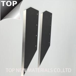 Quality High Precision Cobalt Chrome Alloy Chemical Fiber Cutting Blade 175mm × 48mm × 1.6mm wholesale