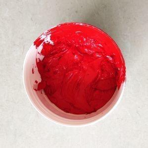 Quality SC-5210 Crimson Red Silkscreen Fabric Ink Concave Convex Silicone wholesale