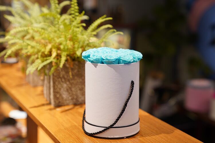 2020 Christmas Decorations Indoor Preserved Roses Box Valentine proserved Rose gift in Box