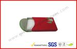 Red Christmas Gift Packaging Boxes Foldable / VIP Card Gift Packing