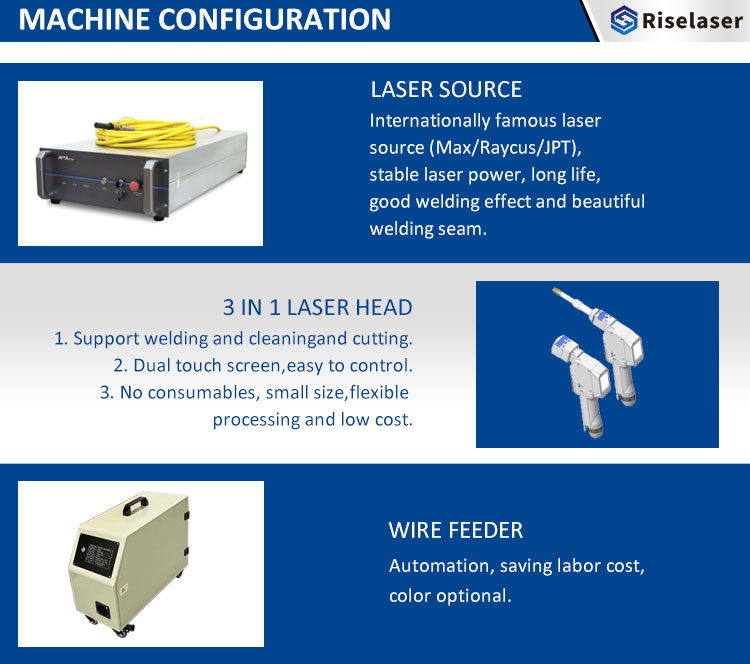 Customizable Handheld Laser Welding Machine for Stainless Steel and Carbon Steel