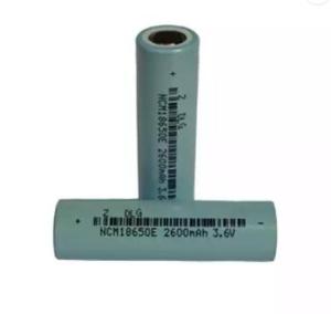 Quality ICR18650 2600mah 3.6 V Lithium Battery Cell 3C Rate 7.8A Discharge Current wholesale
