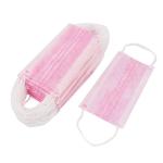 Pink Color Disposable Medical Face Mask PP Material Non Irritating Lightweight