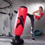 Punching Heavy Bag,Inflatable Punching Bag Freestanding Fitness Punching Boxing