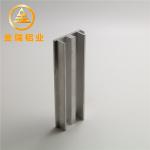 Economic Slotted Aluminum Extrusion Profiles Sandblasted / Brushed Pre Finish
