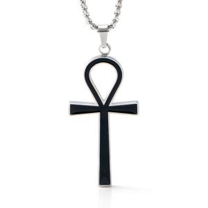 Quality Advanced, minimalist, fashionable, and niche men's original cross pendant necklace wholesale