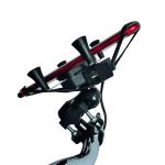 5V 2.5A Handlebar X Claw Motorcycle Phone Mount Stand Black Color