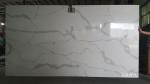 White Quartz Solid Stone Countertops For Kitchen 2.5 G / Cm3 Bulk Density