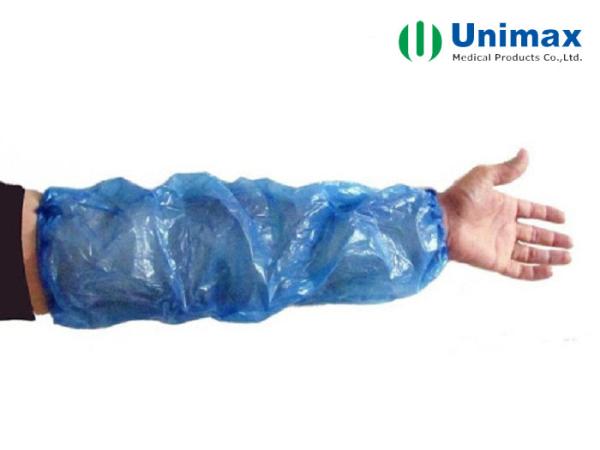 Disposable PE waterproof arm cover sleeves for medical/food