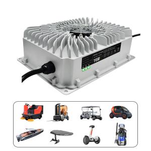 Quality 40A 24V Boat Lithium Ion Battery Charger Waterproof IP65 Automatic wholesale