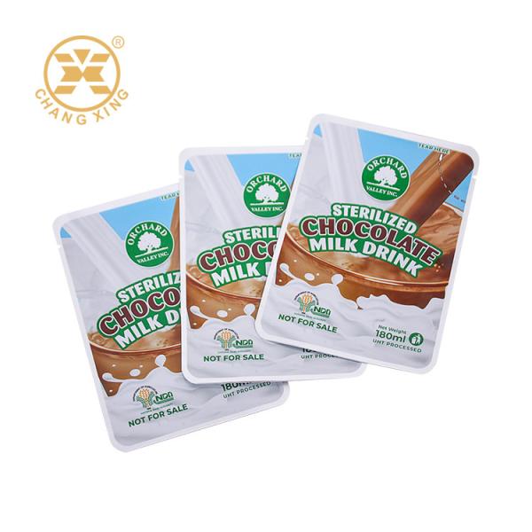 High Temperature Aseptic Foil Sterilizer Pouch For Coconut Milk Roll Film Food