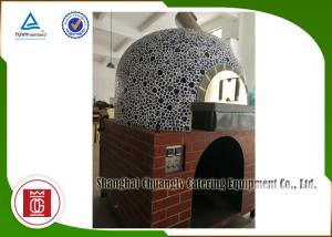 Quality Neapolitan Pizza Oven / Italy Type Pizza Oven Lava Rock Gas Heating wholesale