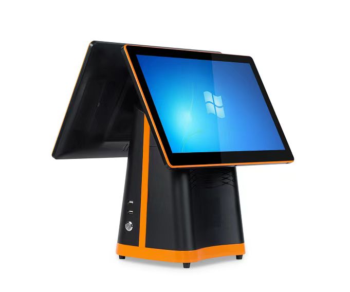 POS Terminal 880P Cash Register with 15.6'' Main Display and LED/VFD Customer Display