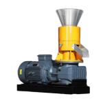 Flat Die Wood Pellet Machine 500KG/Hour With Strong Gearbox