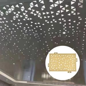 Quality Perforated Metal Cladding Panels Customized Size Aluminum Metal Wall Panels wholesale