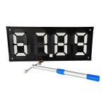Reflective Oil Price Display Board Gas Price Signs Without Electricity