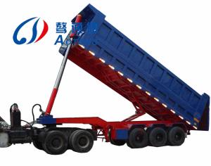 Quality Mechanical Suspension 3 Axles Heavy Duty Rear Tipping Semi-Trailers Dumper Truck Trailer wholesale