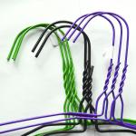 White Powder Coated Laundry 16" Coated Wire Hangers