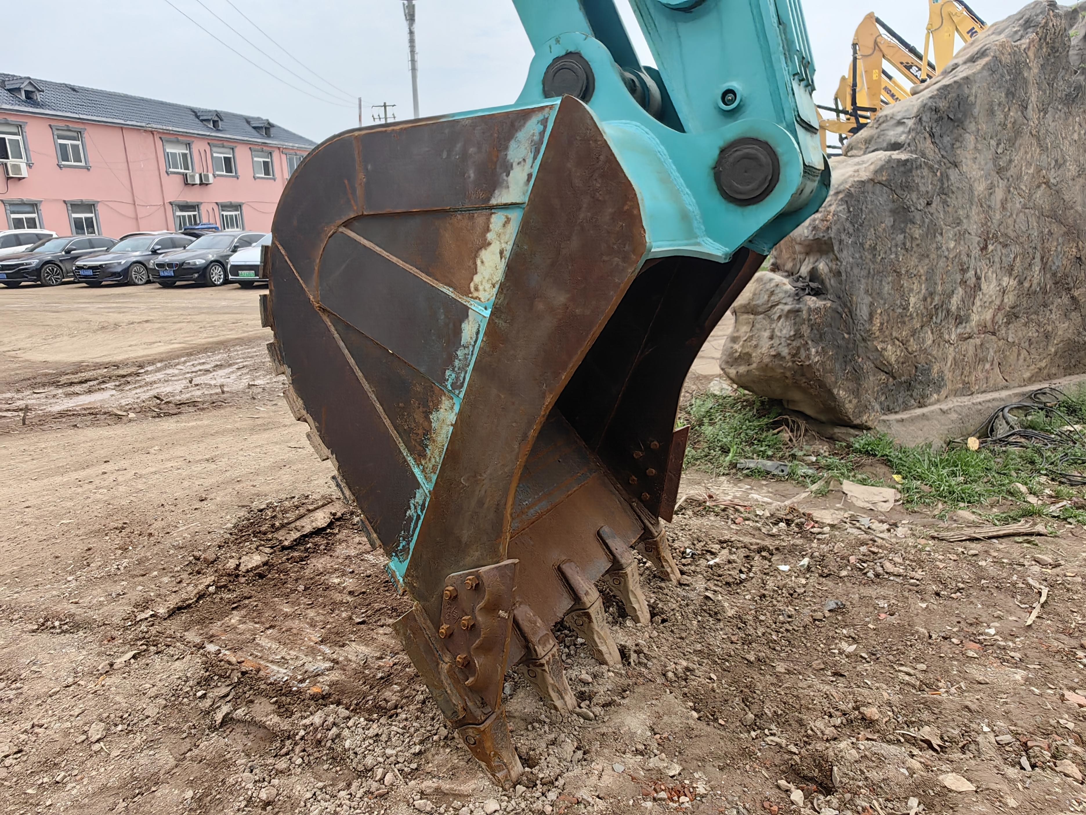 Crawler Digger 35 T 36100kg Kobelco Sk350 Excavator Used Heavy Backhoe Equipment