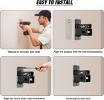 Wall Mount Cargo Carrier Storage Rack Universal 1.25" 2" Hitch Mount for Truck,