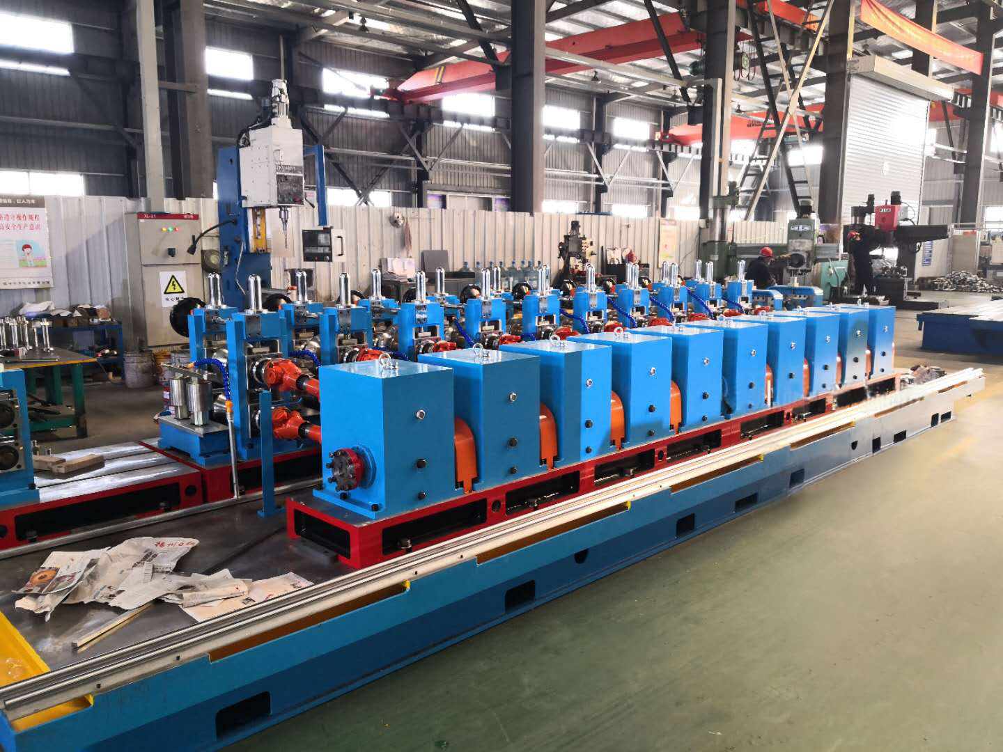 OEM Iron Pipe Making Machine Galvanized Steel Pipe Manufacturing Machine