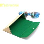 Ultra Light Triangle Cardboard Optical Glasses Case Double Sided Buckle Carton