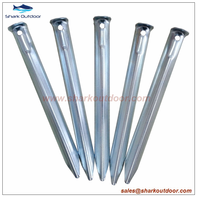 V shaped steel tent peg tent stake