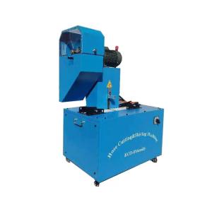 Quality 6 - 51mm Automatic Hose Cutting Machine With Dust Cover 128kg Weight wholesale
