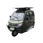 Mini Solar 400kgs Electric Passenger Tricycle
