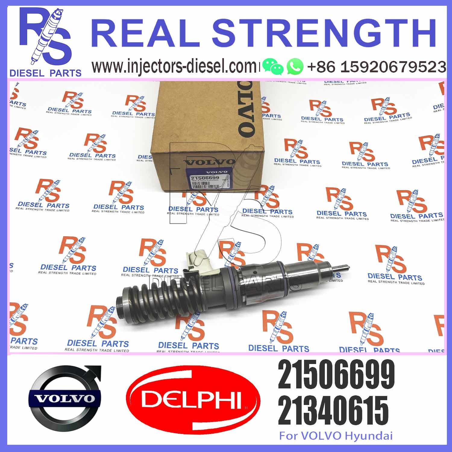 Diesel Fuel Inyector Electronic Unit Injector 20972225 BEBE4D16001 BEBE4N01001 for D11C V-O-L-V 21506699 21569191