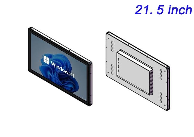 21.5-Inch Windows Embedded Screen for Smart City Displays, Hospitality Applications, Corporate Dashboards, and Industrial Equipment