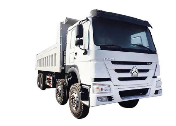 Tire Design Tubeless 50-70t Load Capacity Used/ HOWO 8X4 Dump Truck Sinotruk