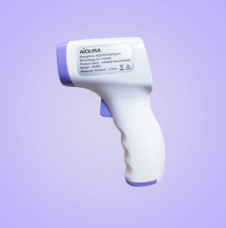 AAA Battery Non Contact Infrared Thermometer LCD Display For Oral / Underarm
