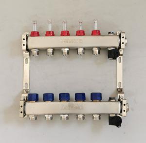 Quality preassembled stainless steel floor heating manifold set wholesale