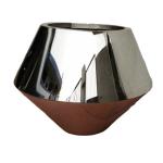 Stainless steel embossed flower pots modern plant planter for decoration