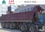 24CBM 30 Tons Tipper Semi Trailer Heavy Duty Dump Trailer With 3 Axle