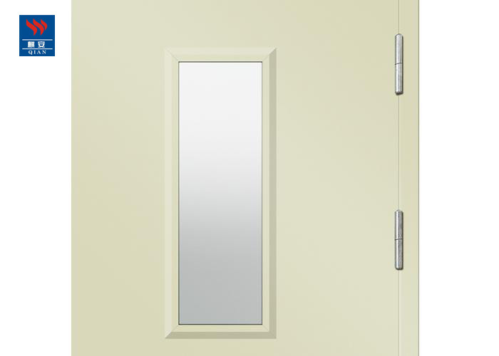 Fire Rated Glass Glazed Metal 90min Steel Fire Exit Doors